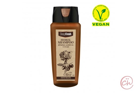 Билков шампоан за суха коса с Маслина 500ml - Deep Fresh